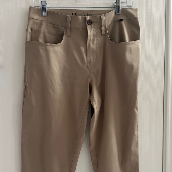 Travis Mathew Open To Close 2.0 Pant Khaki Men’s 30 Performance Wear Active Golf - Picture 4 of 15
